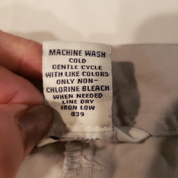 Bass Capris Stretch Stone 6 EUC Pockets - Picture 12 of 13